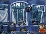 Window over a Garden by Marc Chagall